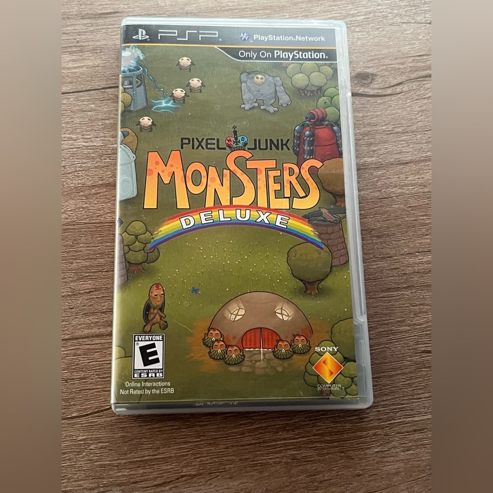 Pixel Junk Monsters Deluxe for Playstation PSP Game
